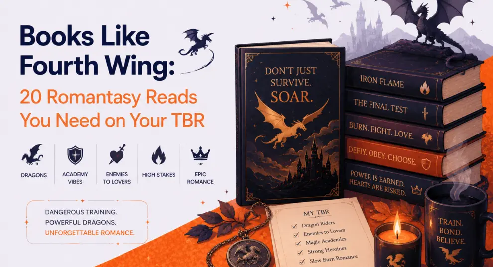Books Like Fourth Wing: 20 Romantasy Reads You Need on Your TBR