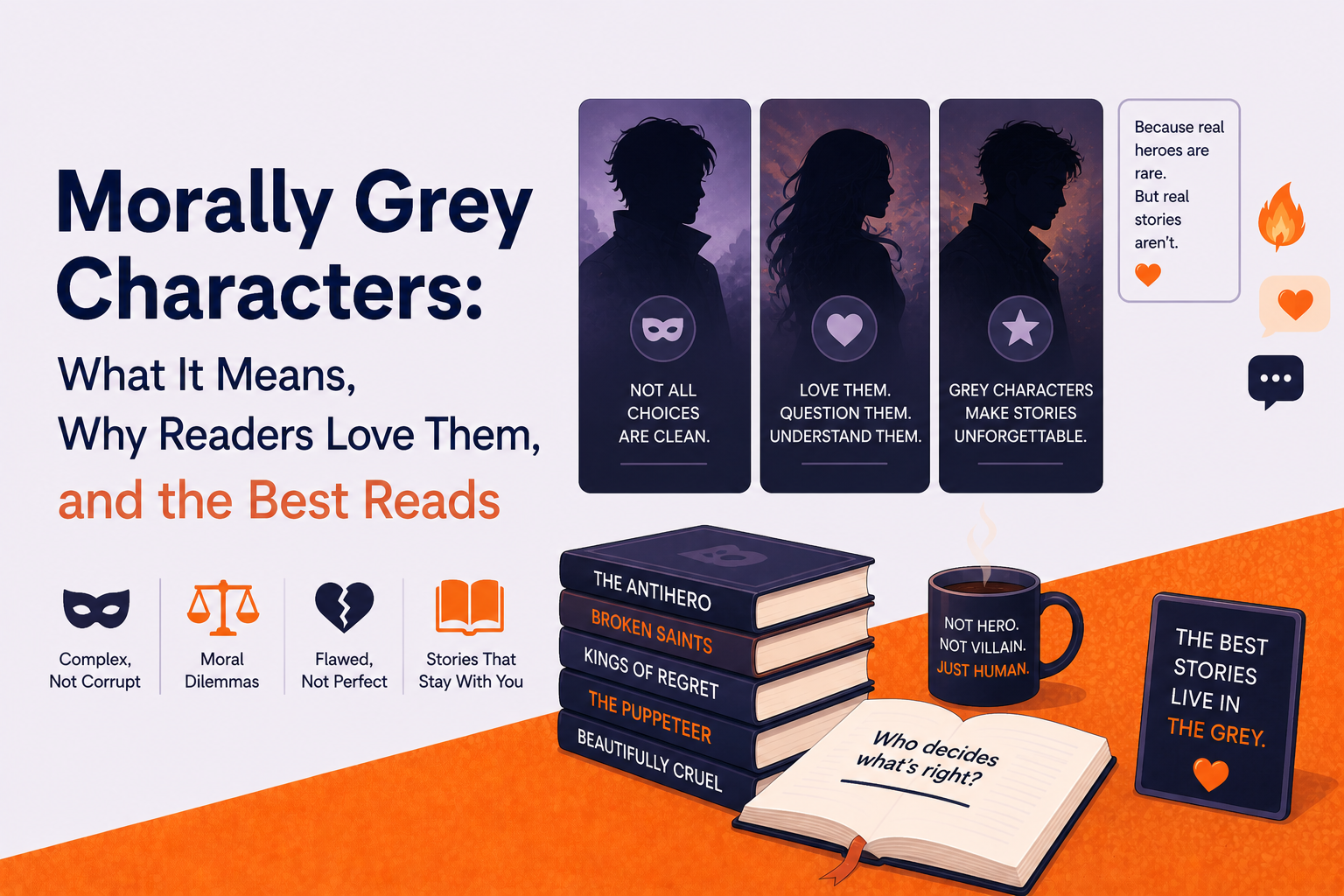Morally Grey Characters: What It Means, Why Readers Love Them, and the Best Reads