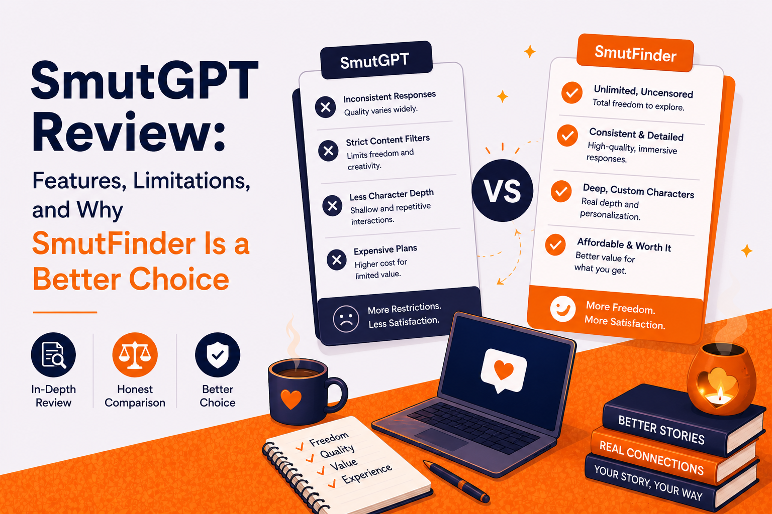 SmutGPT Review: Features, Limitations, and Why SmutFinder Is a Better Choice