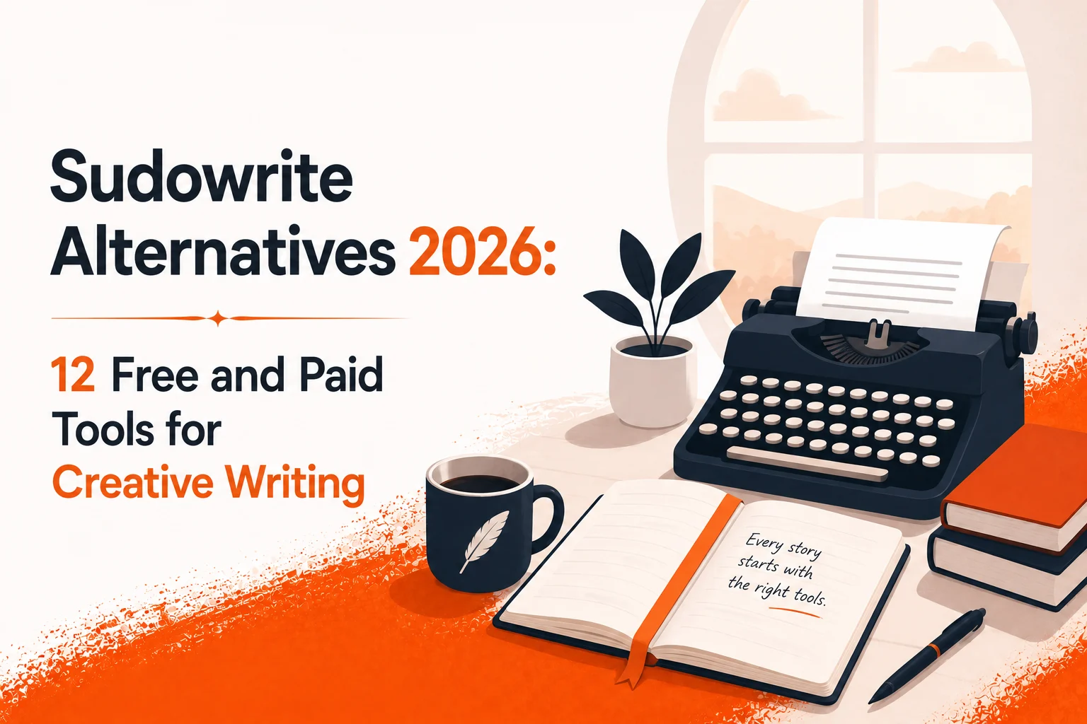 Sudowrite Alternatives 2026: 12 Free and Paid Tools for Creative Writing